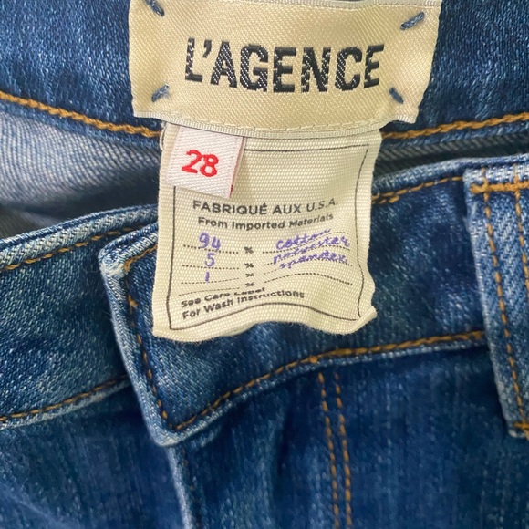 L’AGENCE high rise flare jeans - Picture 4 of 8